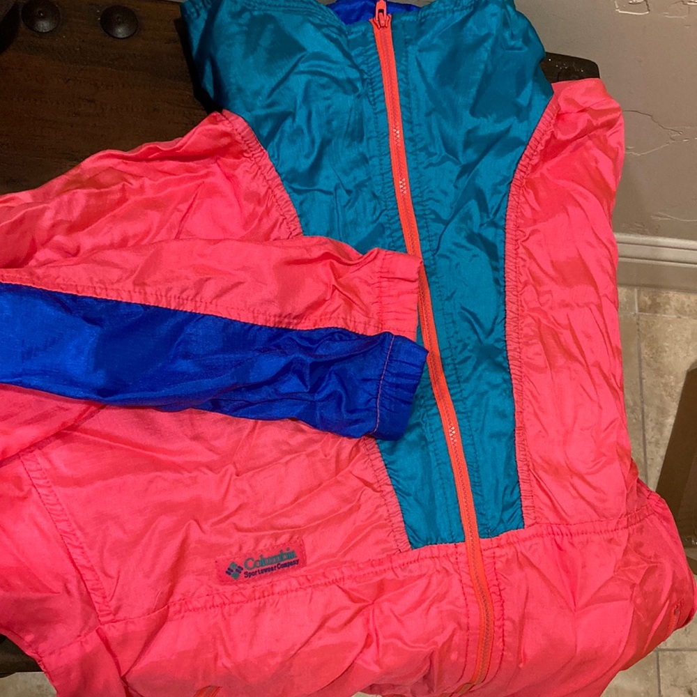 Authentic Vintage 80s Windbreaker